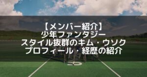 少年ファンタジー｜キムウソク プロフィール・経歴の紹介【実姉アイドル】