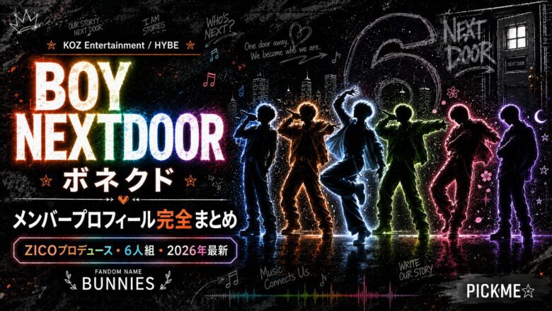 BOYNEXTDOOR（ボネクド）メンバープロフィール・経歴まとめ【2026年最新】