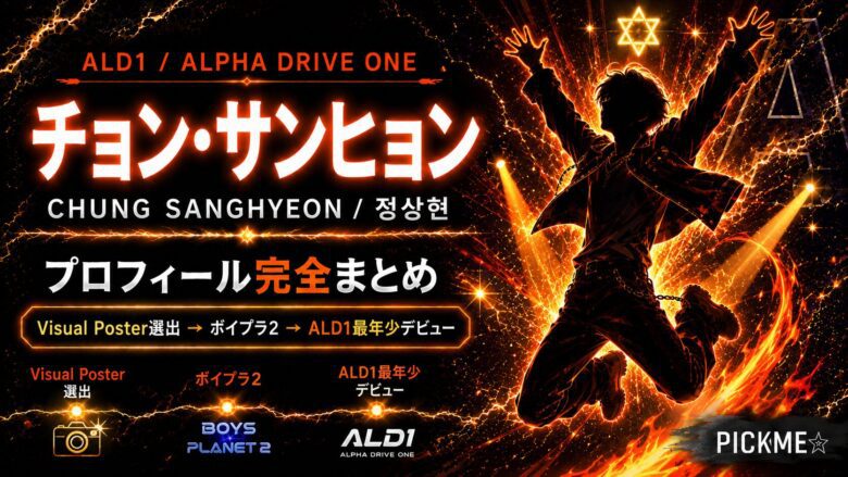 チョン・サンヒョン（ALD1）プロフィール｜WAKEONE所属のVisual Poster