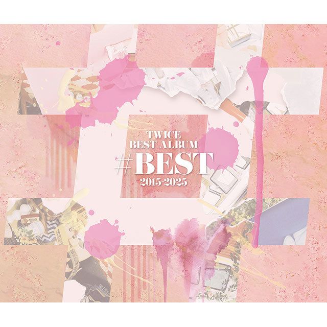 TWICE #BEST 2015-2025 通常盤ジャケット
