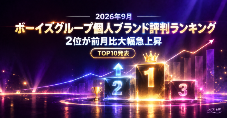 ボーイズグループブランド評判9月|ジミン1位G-DRAGON2位
